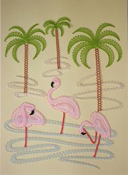 AN 0159 Flamingos