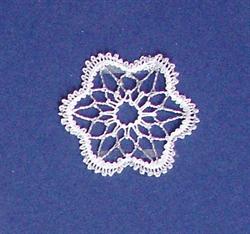 AN 0049 Snowflakes for ball 6 cm