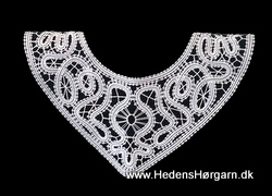 AN 0312 Ribbon lace shawl collar