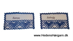 AN 0757 Place cards with hjeter
