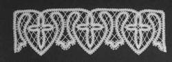 AN 0287 ribbon lace altar cloth