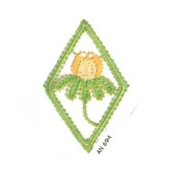 AN 0692-693-694-695 spring flowers in glass