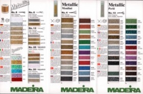 Hedens Hørgarn colour chart