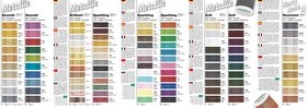 Hedens Hørgarn colour chart