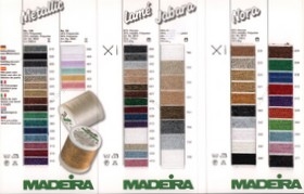 Hedens Hørgarn colour chart