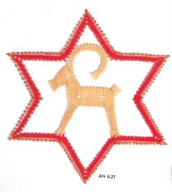 AN 0621 Star with straw goat