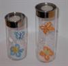 An 0883-884 Flower and butterfly for glass